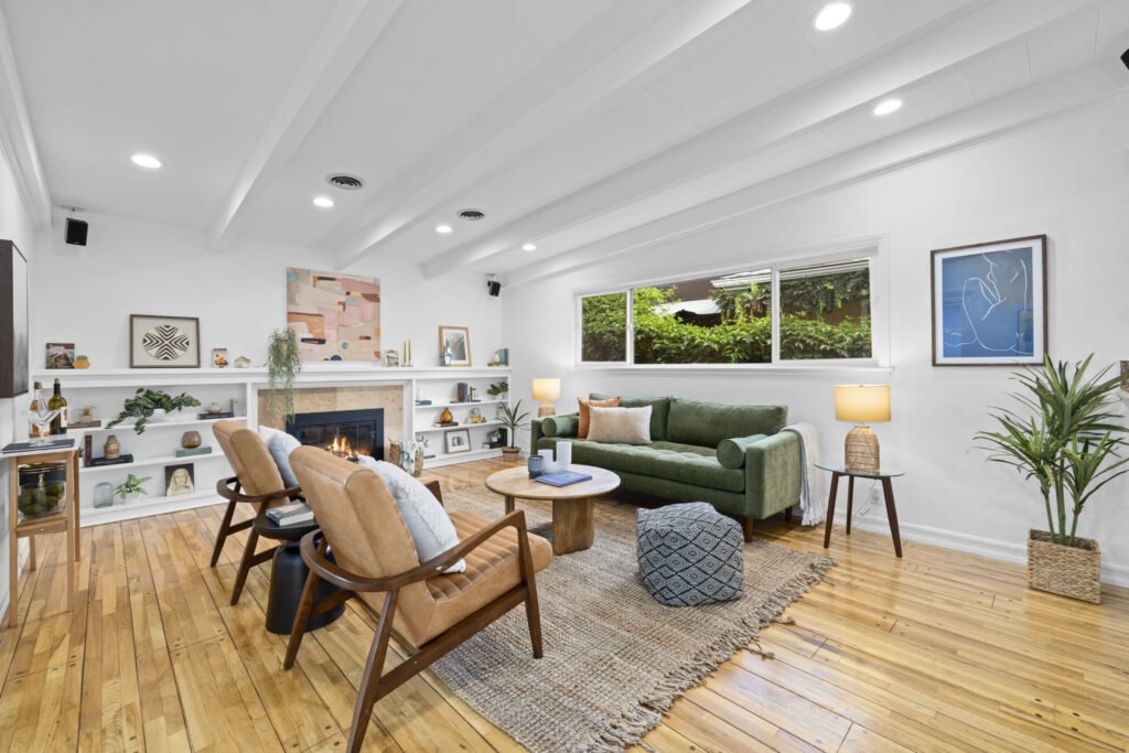 Sherman Oaks Home Staged by Mid Modern Designs